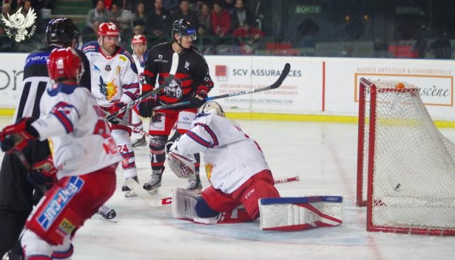 Photo hockey match Bordeaux - Grenoble  le 31/10/2017