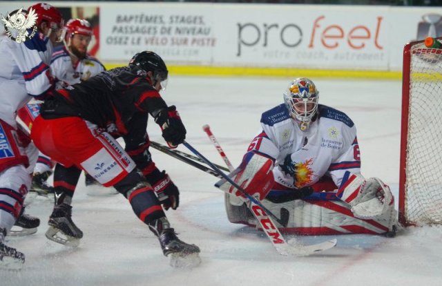 Photo hockey match Bordeaux - Grenoble  le 31/10/2017