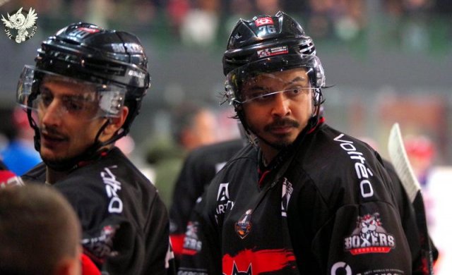 Photo hockey match Bordeaux - Grenoble  le 31/10/2017