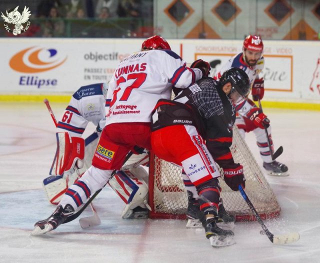 Photo hockey match Bordeaux - Grenoble  le 31/10/2017