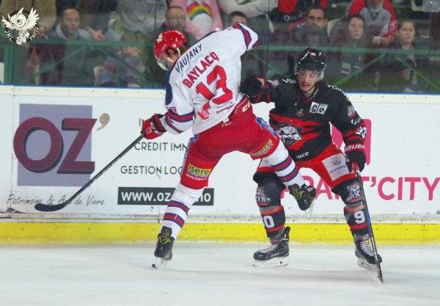 Photo hockey match Bordeaux - Grenoble  le 31/10/2017