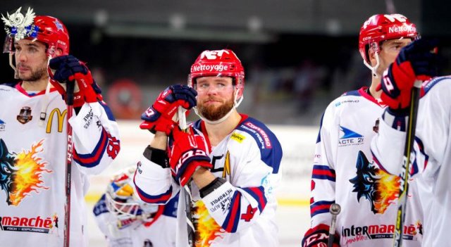 Photo hockey match Bordeaux - Grenoble  le 31/10/2017