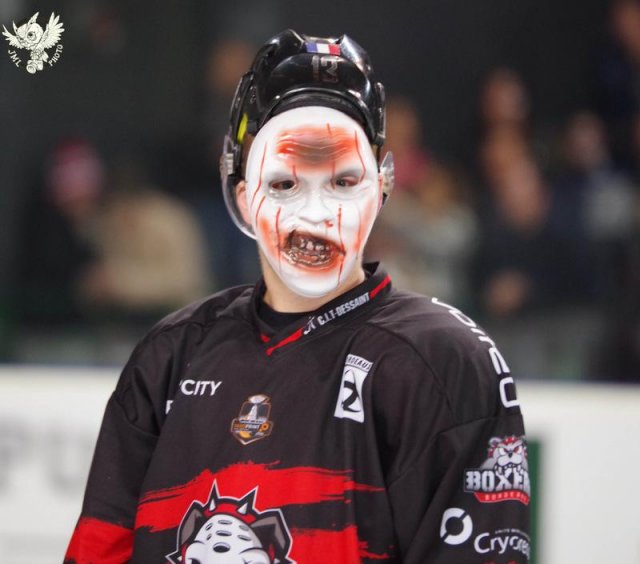 Photo hockey match Bordeaux - Grenoble  le 31/10/2017