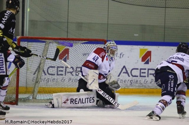 Photo hockey match Rouen - Angers  le 03/11/2017