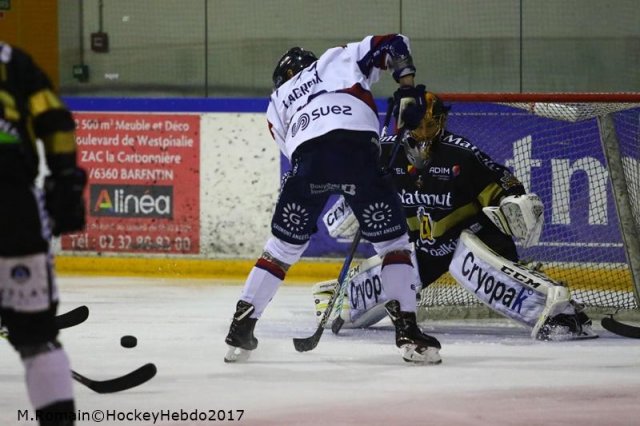 Photo hockey match Rouen - Angers  le 03/11/2017