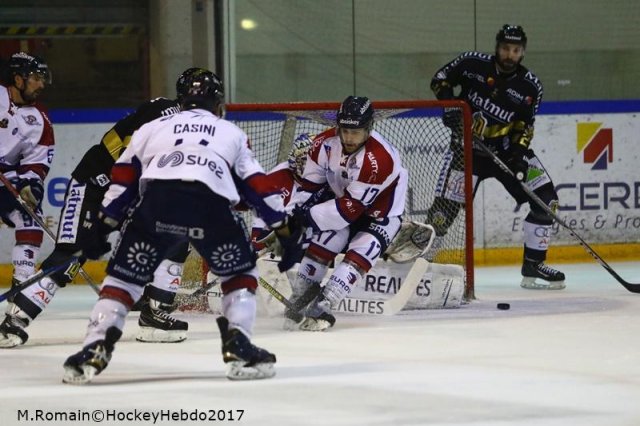 Photo hockey match Rouen - Angers  le 03/11/2017