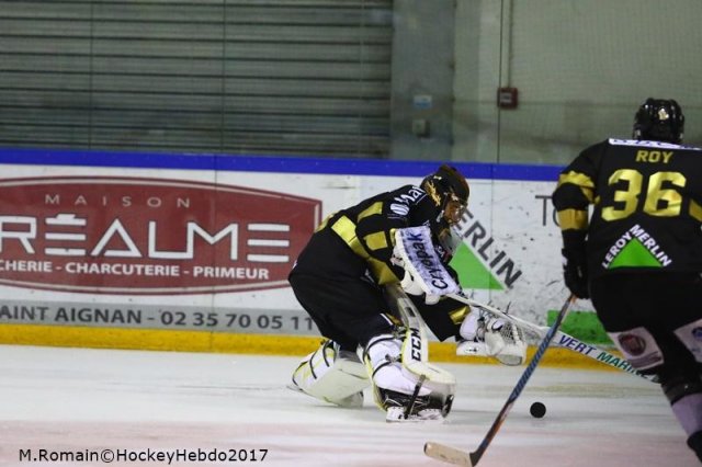 Photo hockey match Rouen - Angers  le 03/11/2017