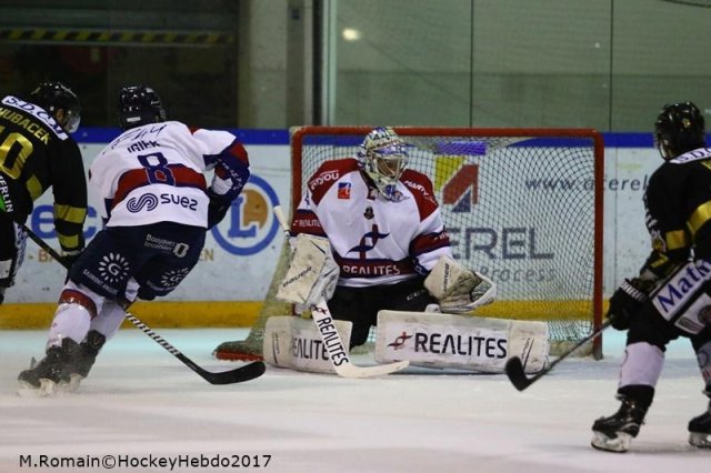 Photo hockey match Rouen - Angers  le 03/11/2017