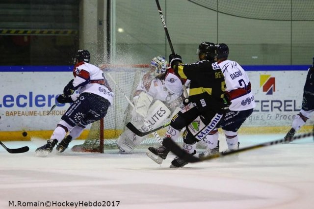 Photo hockey match Rouen - Angers  le 03/11/2017
