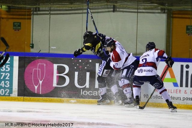 Photo hockey match Rouen - Angers  le 03/11/2017