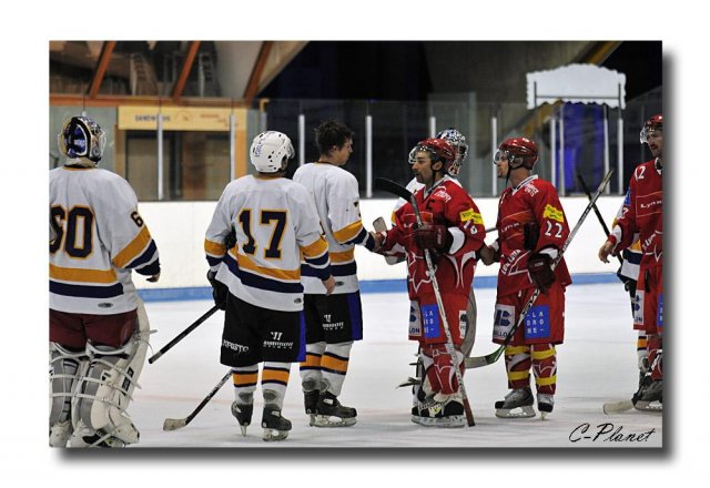 Photo hockey match Valence - Garges-lès-Gonesse le 21/02/2009