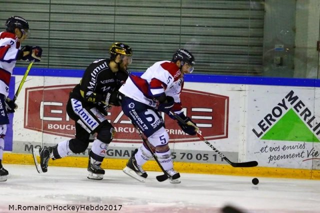 Photo hockey match Rouen - Angers  le 03/11/2017