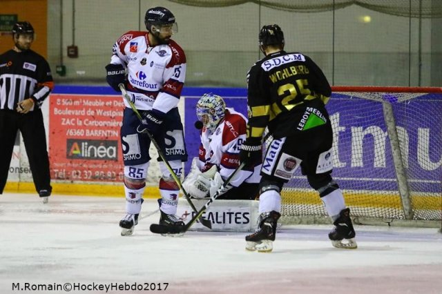Photo hockey match Rouen - Angers  le 03/11/2017