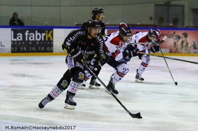 Photo hockey match Rouen - Angers  le 03/11/2017