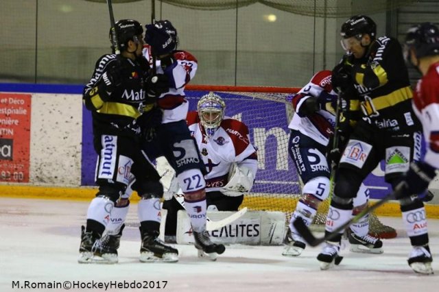 Photo hockey match Rouen - Angers  le 03/11/2017