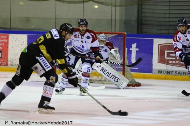 Photo hockey match Rouen - Angers  le 03/11/2017