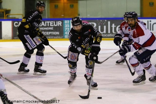 Photo hockey match Rouen - Angers  le 03/11/2017