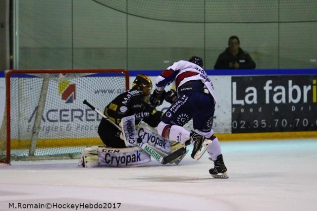 Photo hockey match Rouen - Angers  le 03/11/2017