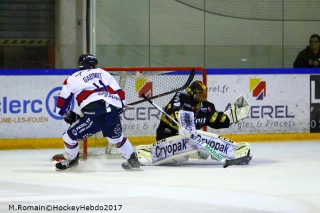 Photo hockey match Rouen - Angers  le 03/11/2017