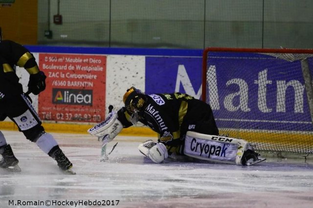 Photo hockey match Rouen - Angers  le 03/11/2017