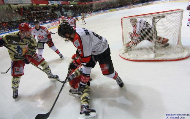 Photo hockey match Grenoble  - Amiens  le 04/11/2017