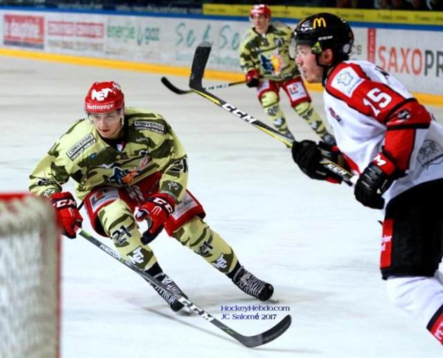 Photo hockey match Grenoble  - Amiens  le 04/11/2017