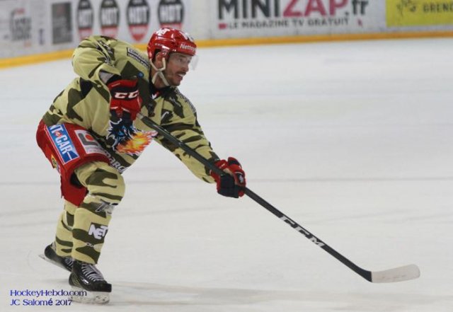 Photo hockey match Grenoble  - Amiens  le 04/11/2017