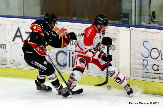 Photo hockey match Nice - Bordeaux le 03/11/2017