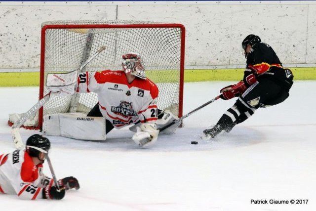 Photo hockey match Nice - Bordeaux le 03/11/2017