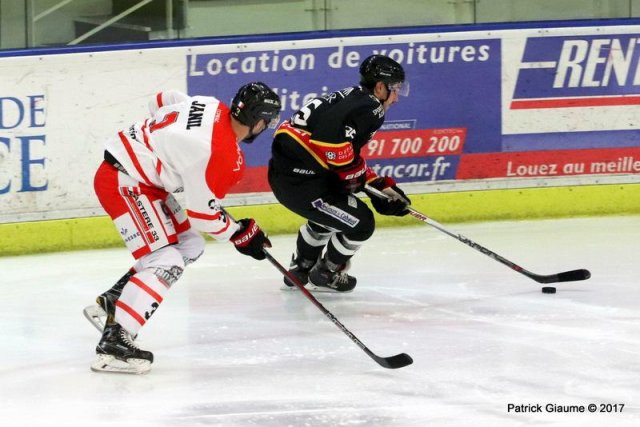 Photo hockey match Nice - Bordeaux le 03/11/2017