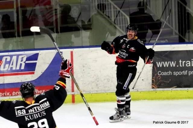 Photo hockey match Nice - Bordeaux le 03/11/2017