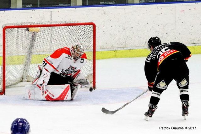 Photo hockey match Nice - Bordeaux le 03/11/2017