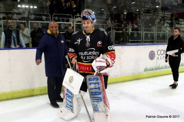 Photo hockey match Nice - Bordeaux le 03/11/2017