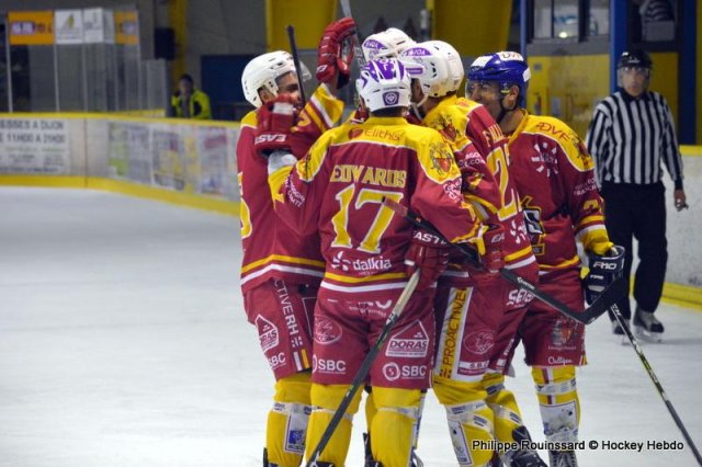 Photo hockey match Dijon  - Dammarie-les-Lys le 04/11/2017