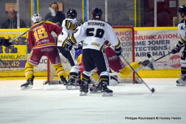 Photo hockey match Dijon  - Dammarie-les-Lys le 04/11/2017