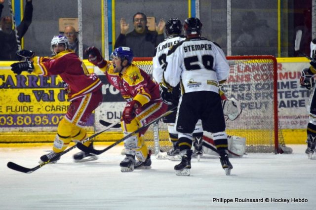 Photo hockey match Dijon  - Dammarie-les-Lys le 04/11/2017