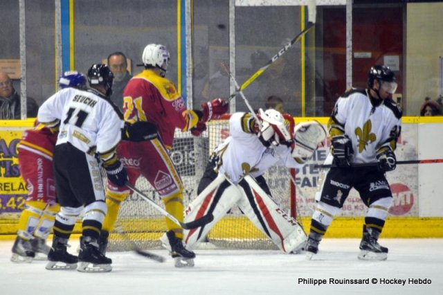 Photo hockey match Dijon  - Dammarie-les-Lys le 04/11/2017