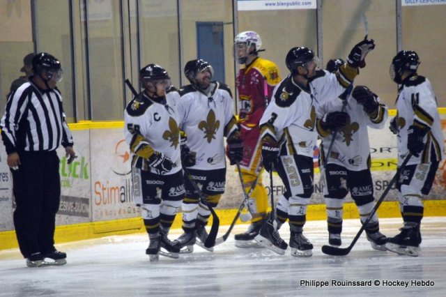 Photo hockey match Dijon  - Dammarie-les-Lys le 04/11/2017