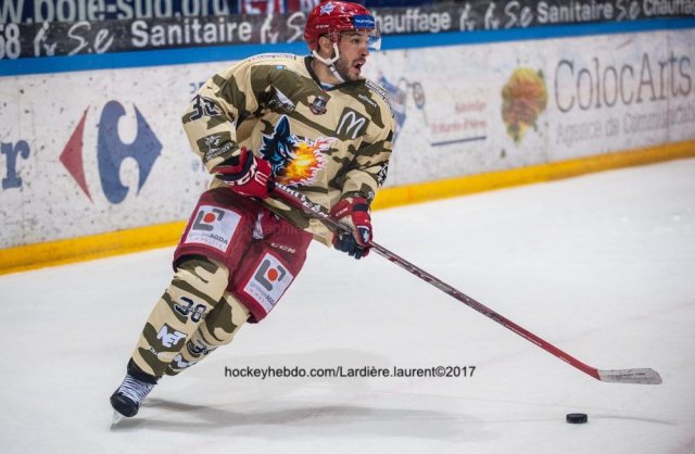 Photo hockey match Grenoble  - Amiens  le 04/11/2017