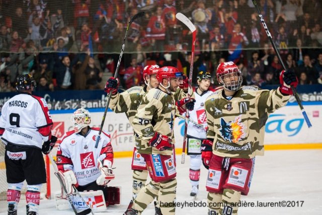 Photo hockey match Grenoble  - Amiens  le 04/11/2017