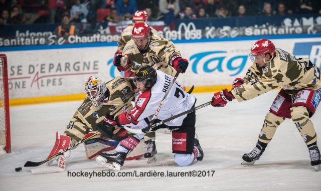 Photo hockey match Grenoble  - Amiens  le 04/11/2017