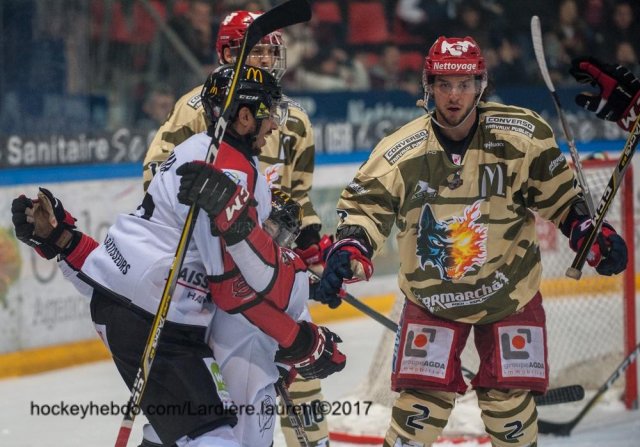 Photo hockey match Grenoble  - Amiens  le 04/11/2017
