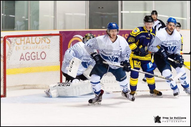 Photo hockey match Châlons-en-Champagne - Paris (FV) le 04/11/2017