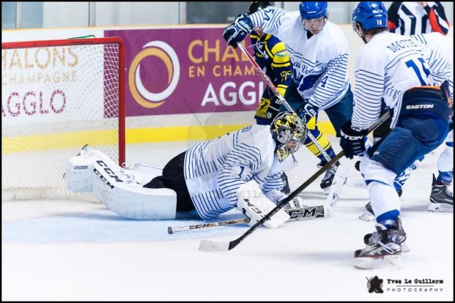 Photo hockey match Châlons-en-Champagne - Paris (FV) le 04/11/2017