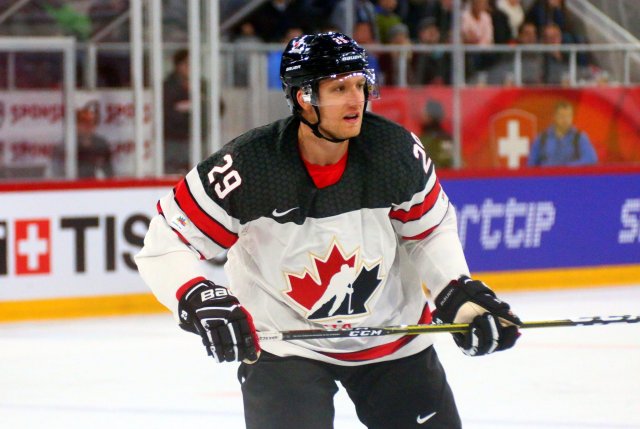 Photo hockey match Switzerland - Canada le 08/11/2017