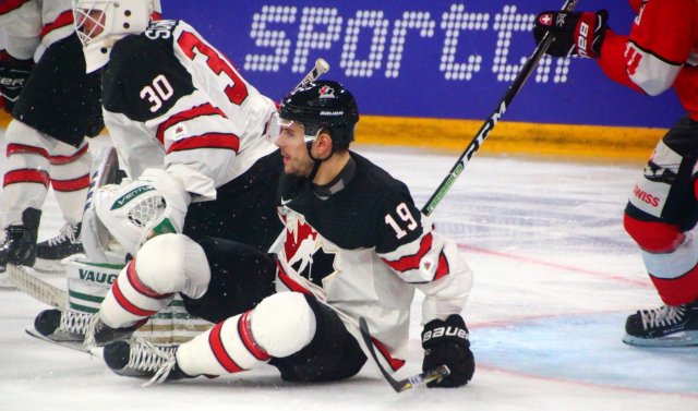 Photo hockey match Switzerland - Canada le 08/11/2017