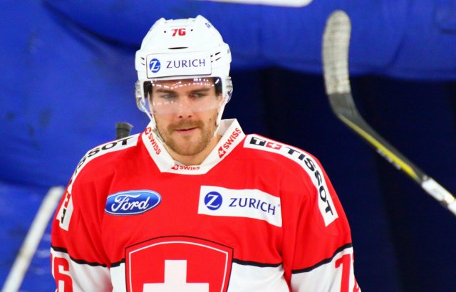 Photo hockey match Switzerland - Canada le 08/11/2017