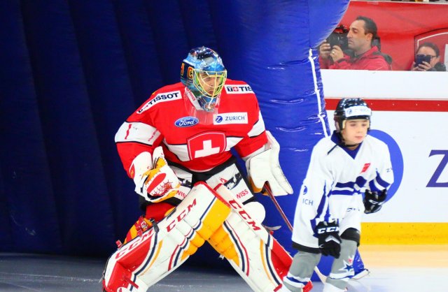 Photo hockey match Switzerland - Canada le 08/11/2017