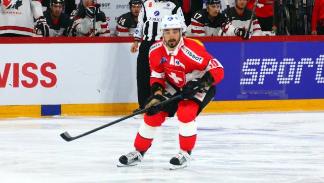 Photo hockey match Switzerland - Canada le 08/11/2017