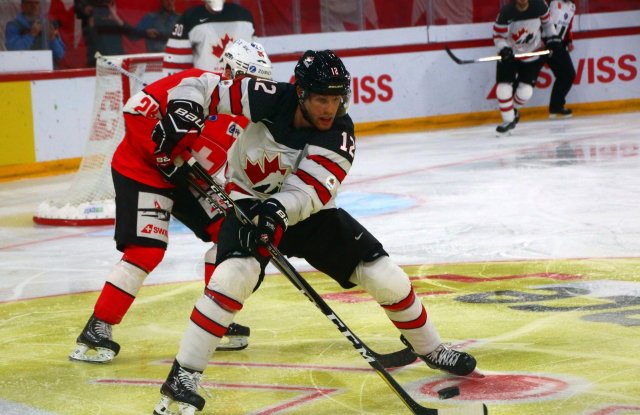 Photo hockey match Switzerland - Canada le 08/11/2017
